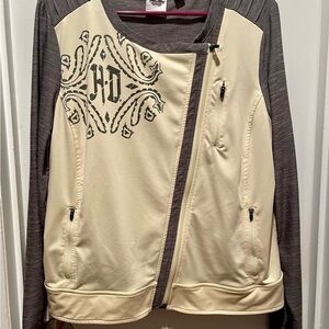 Harley-David Sports Performance Moto Jacket, Full zip front. XL